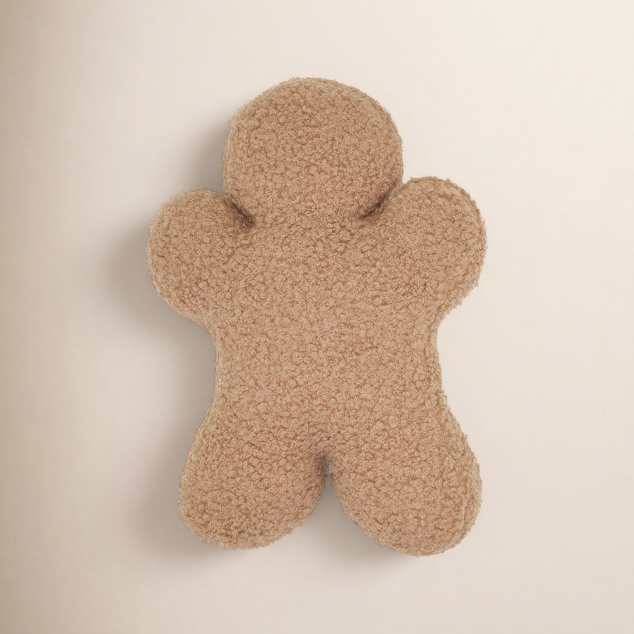 Gingerbread Man Decorative Pillow Polyester Holiday Home Decor