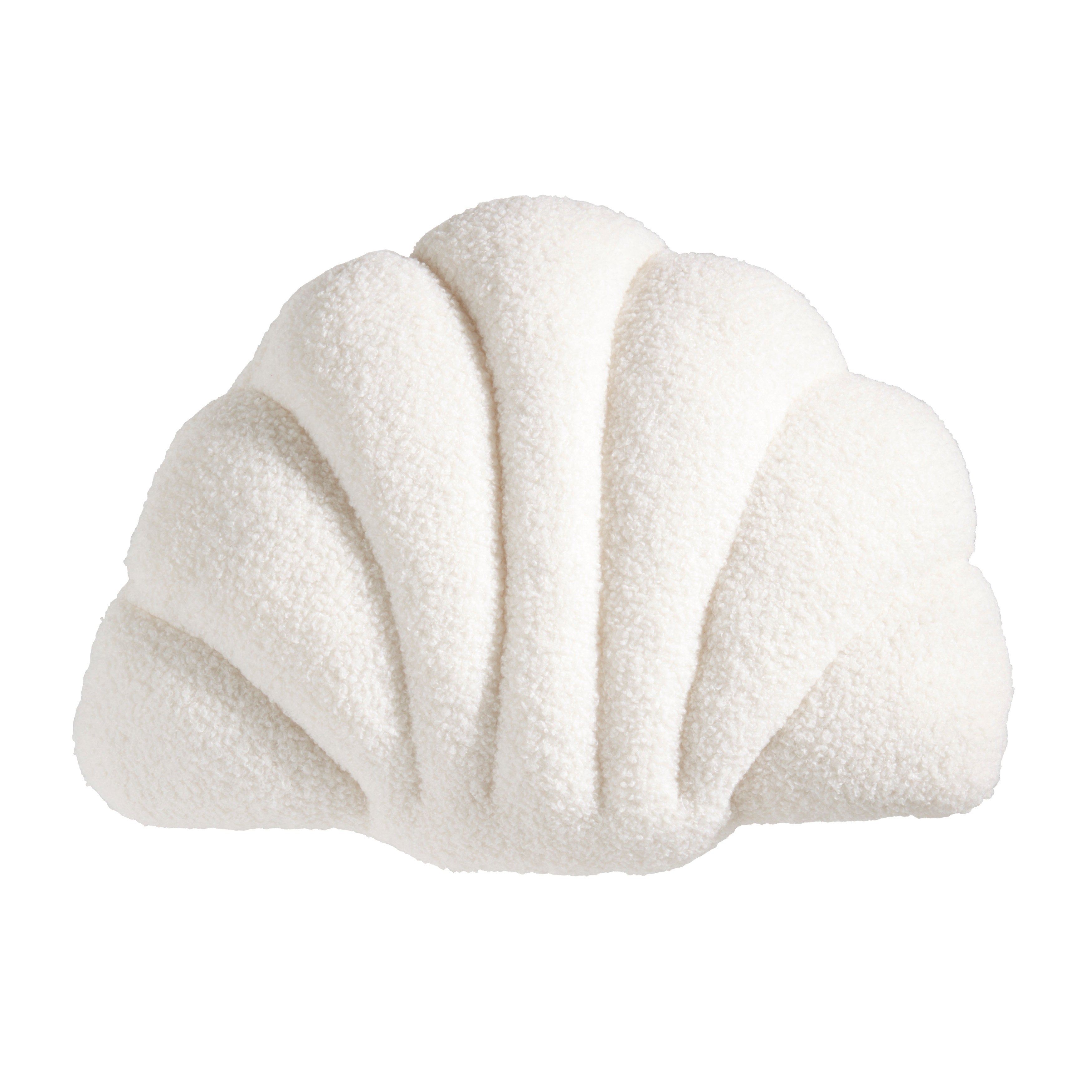 Seashell Shorescape Throw Pillow - Coastal Decorative Accent