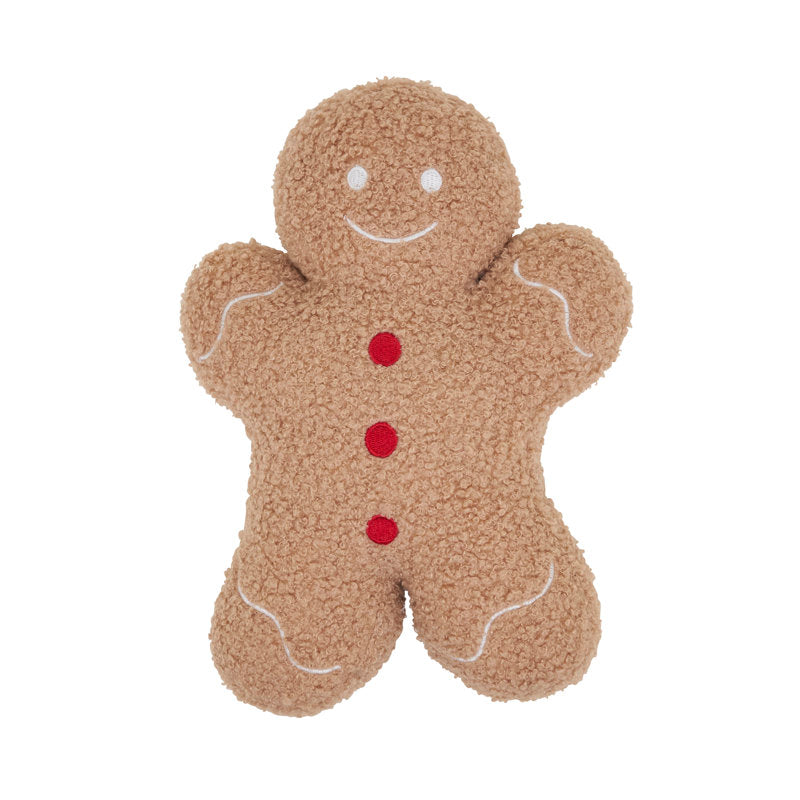 Gingerbread Man Decorative Pillow Polyester Holiday Home Decor