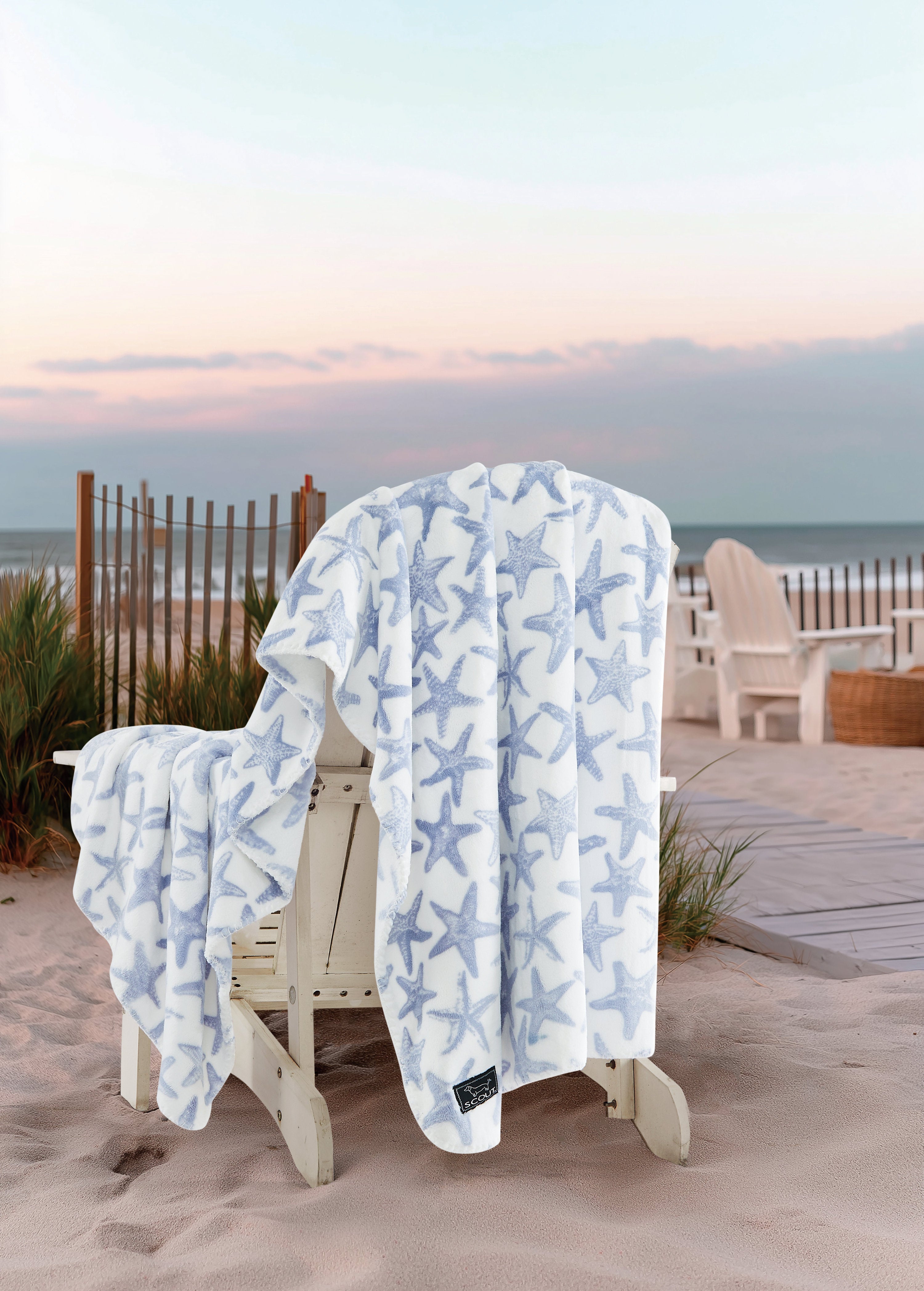 Scout Oversized Plush Throw Blanket - 50x70 Novelty Coastal Decor
