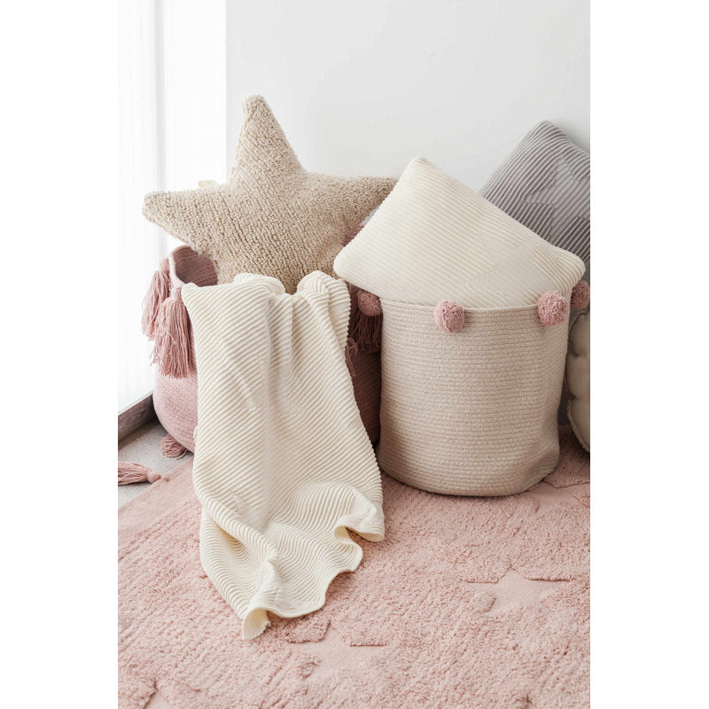 Star Shaped Cotton Throw Pillow - Lorena Canals Kids Room Decor
